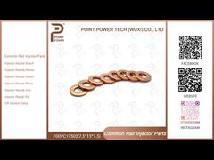 F00VC17503 Rondella in rame per iniettore F00V C17 503 Dimensione 7.5*15*1.5 Guarnizione per spruzzatore diesel per spessore