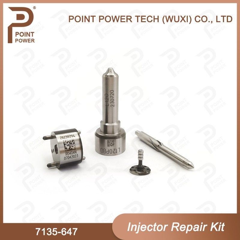 7135-647 Kit di riparazione dell'iniettore Delphi per l'iniettore 28232248 Kit di valvole a ugello con ugello L120PBD