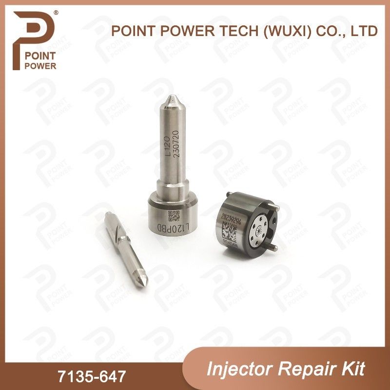 7135-647 Kit di riparazione dell'iniettore Delphi per l'iniettore 28232248 Kit di valvole a ugello con ugello L120PBD