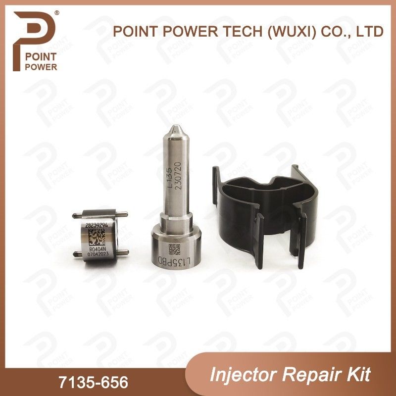 7135-656 Kit di riparazione dell'iniettore Delphi per l'iniettore R00504Z Kit di valvole a ugello con ugello L135PBD