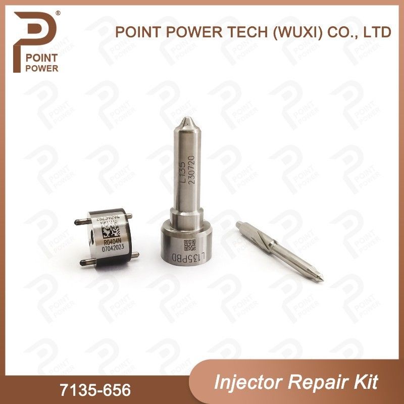 7135-656 Kit di riparazione dell'iniettore Delphi per l'iniettore R00504Z Kit di valvole a ugello con ugello L135PBD