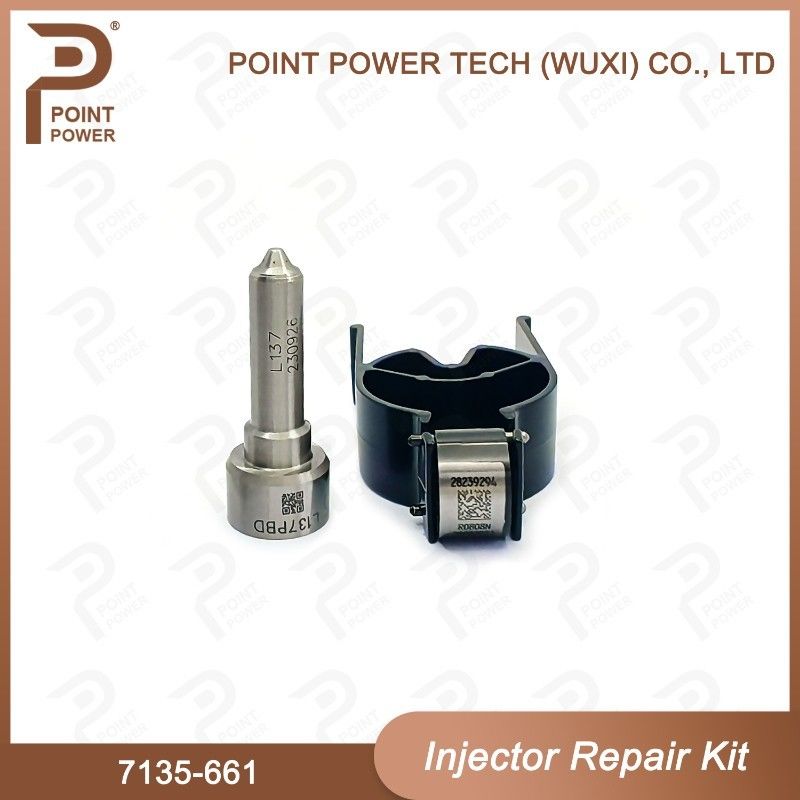 7135-661 Kit di riparazione dell'iniettore Delphi con ugello L137PBD e 28239294 Kit di controllo della valvola ugello-CVA
