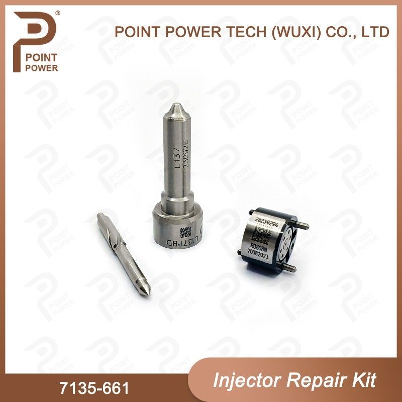 7135-661 Kit di riparazione dell'iniettore Delphi con ugello L137PBD e 28239294 Kit di controllo della valvola ugello-CVA
