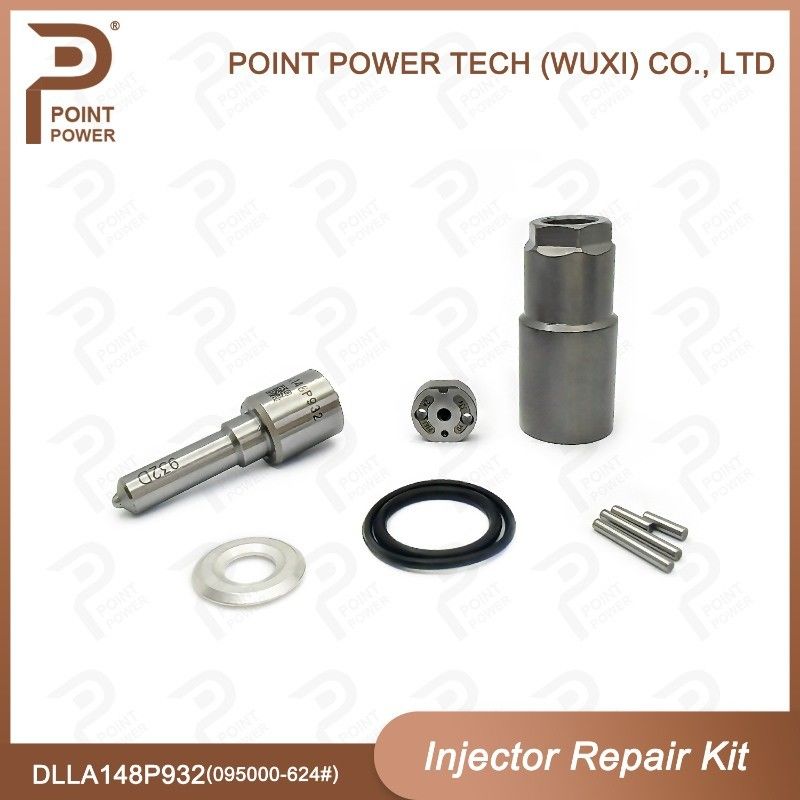 Kit di riparazione per iniettore in acciaio ad alta velocità denso con ugello DLLA148P932