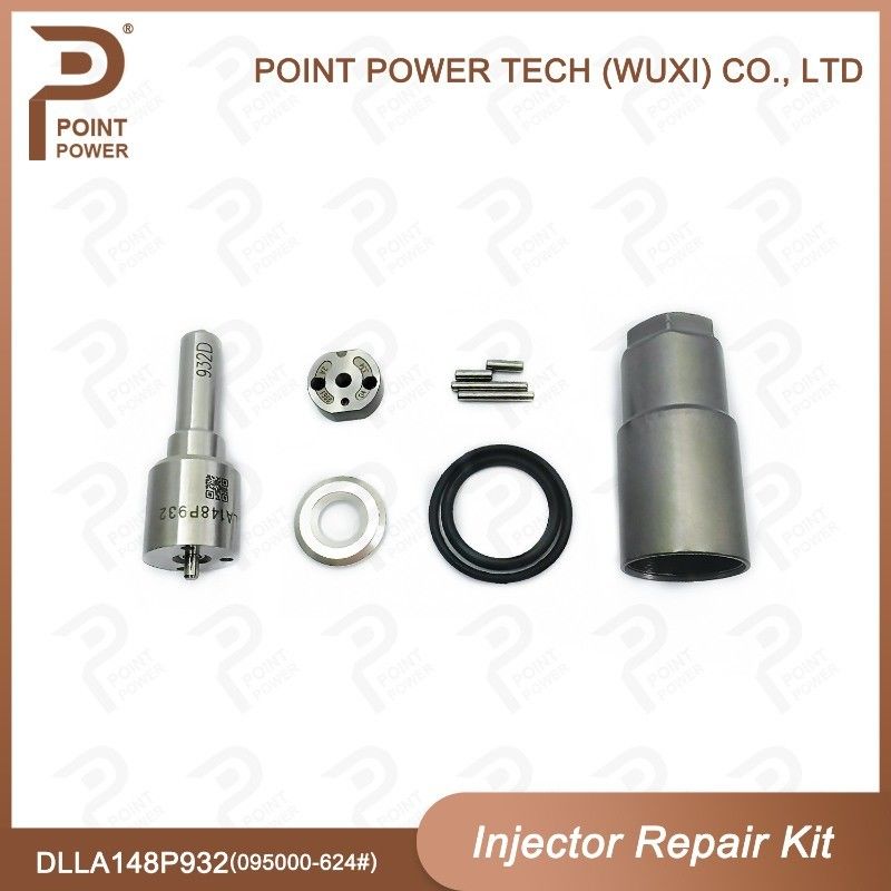 Kit di riparazione per iniettore in acciaio ad alta velocità denso con ugello DLLA148P932