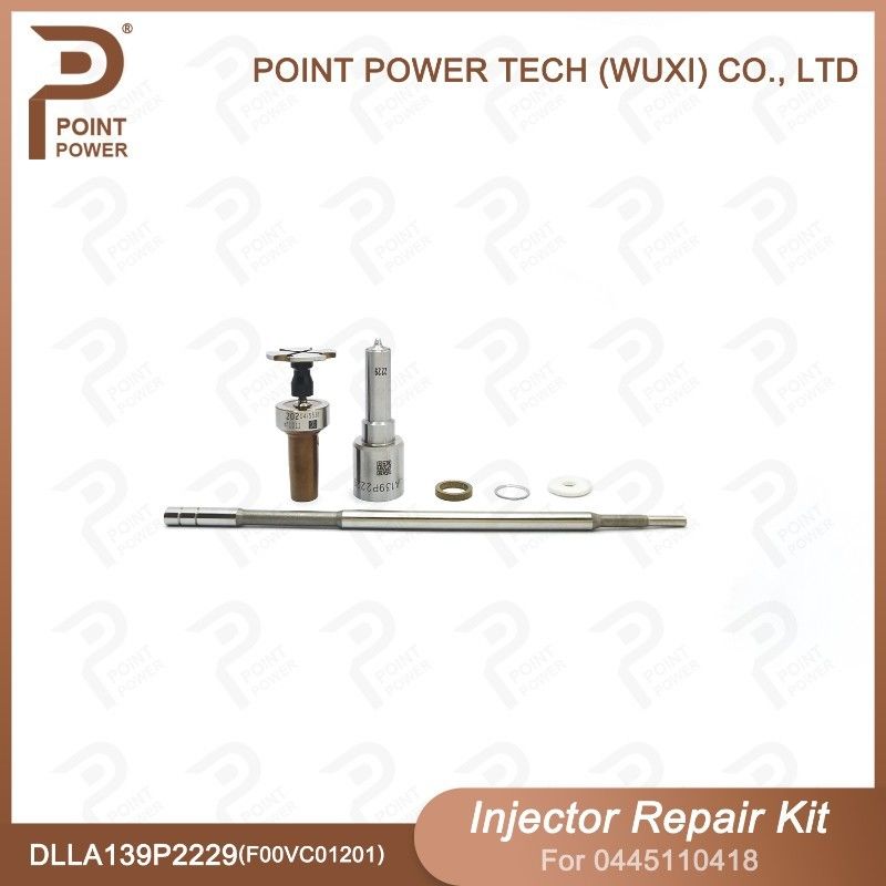 Kit di riparazione degli iniettori Bosch per iniettori 0445110418 ugello DLLA139P2229 e F00VC01201