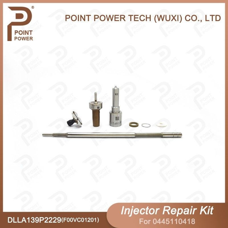 Kit di riparazione degli iniettori Bosch per iniettori 0445110418 ugello DLLA139P2229 e F00VC01201