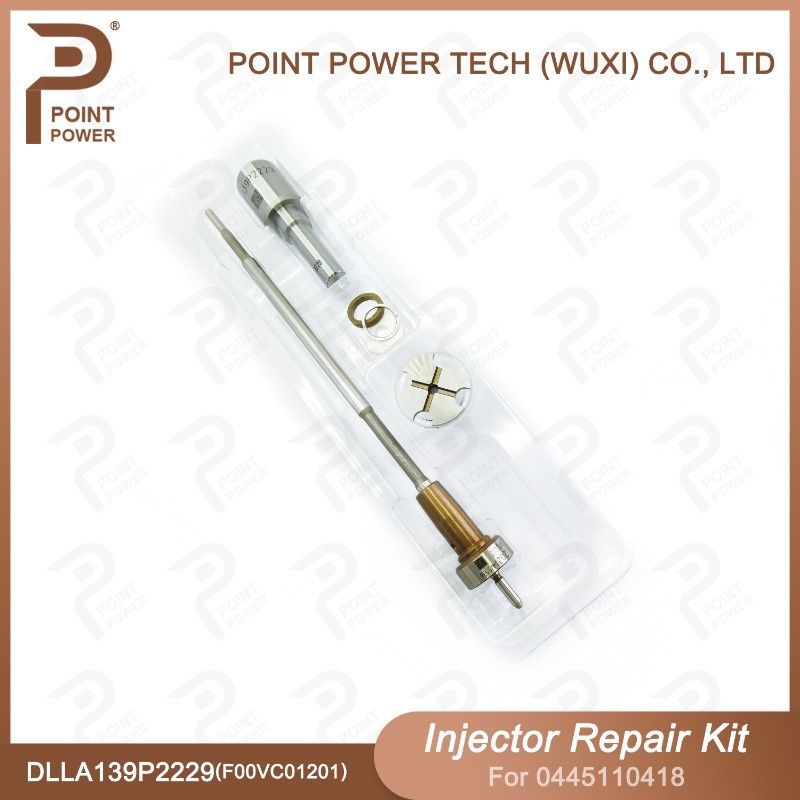 Kit di riparazione degli iniettori Bosch per iniettori 0445110418 ugello DLLA139P2229 e F00VC01201
