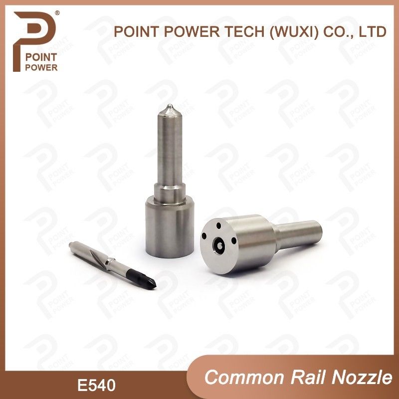 E540 Delphi Common Rail Nozzle Acciaio ad alta velocità Argento ISO9001 Nozzle per iniettore di carburante diesel