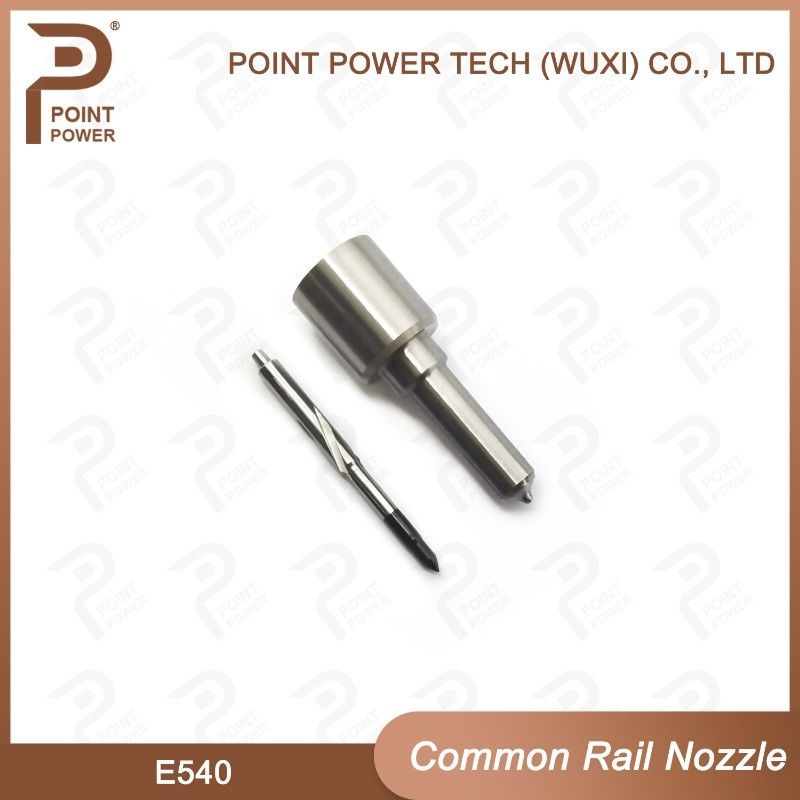 E540 Delphi Common Rail Nozzle Acciaio ad alta velocità Argento ISO9001 Nozzle per iniettore di carburante diesel