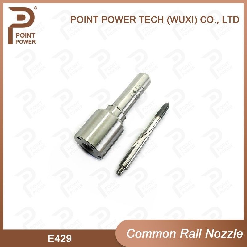 E429 Iniettore Delphi Common Rail Nozzle Alta velocità Acciaio Argento Nozzle di iniettore di carburante diesel