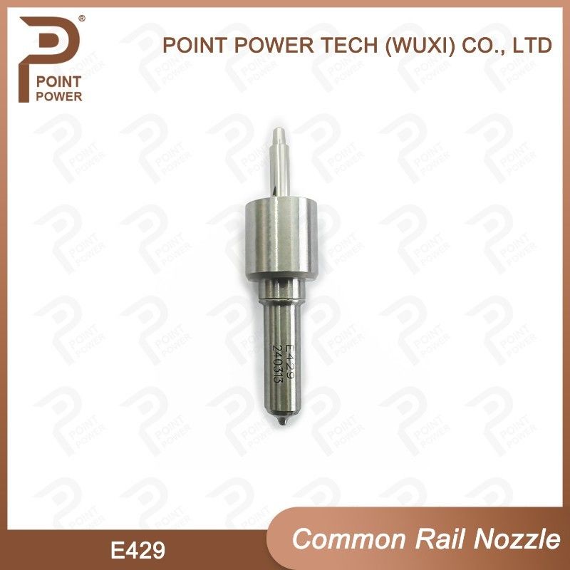 E429 Iniettore Delphi Common Rail Nozzle Alta velocità Acciaio Argento Nozzle di iniettore di carburante diesel