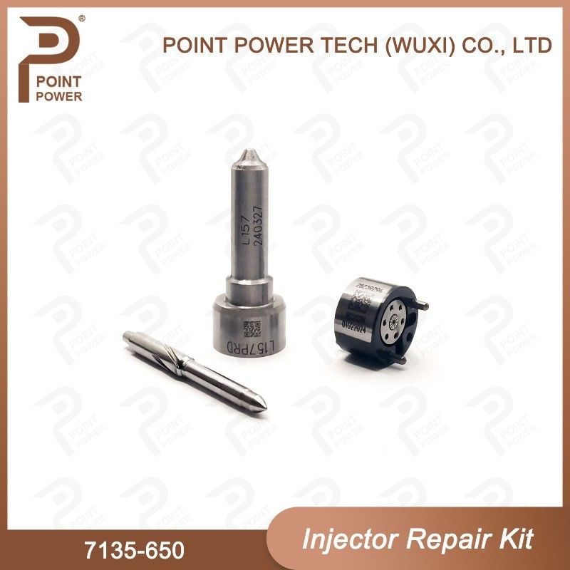 Kit di riparazione dell'iniettore Delphi 7135-650 con ugello 157PRD e valvola di controllo 28239294/28538389