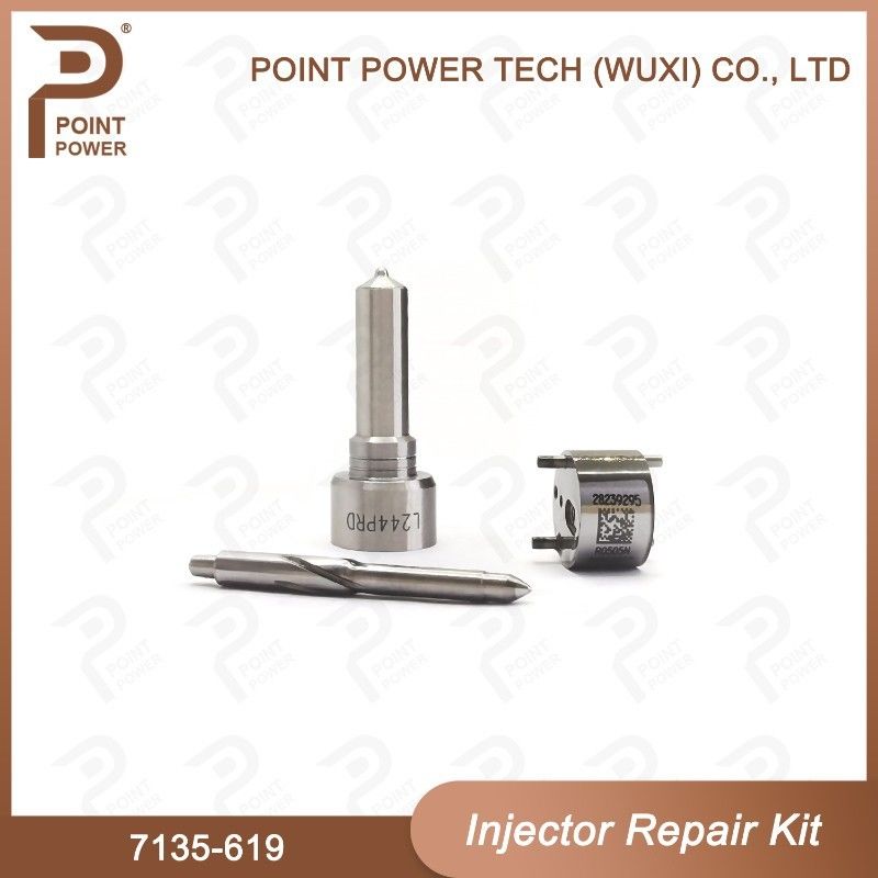 Kit di valvola dell'ugello 7135-619 per iniettore SSANGYONG R04501D Include ugello L244PRD e valvola 28239295 / 28278897