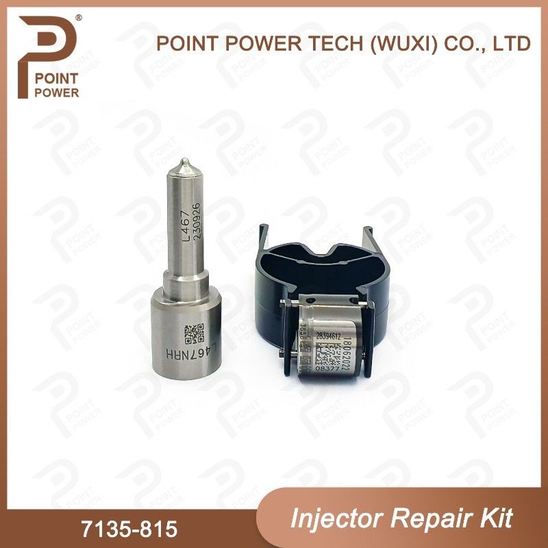 Kit di riparazione dell'iniettore Delphi Nozzle-Valve Kit 7135-815 per l'iniettore 28565330 comprende la valvola # 28394612 e l'ugello # L467PRH