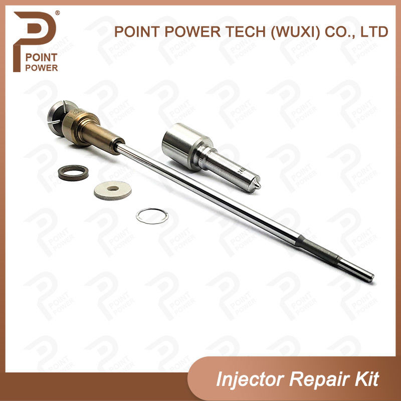 Kit di riparazione Bosch include ugello #DLLA155P2400 e valvola #F00VC01516 per iniettore 0445110574
