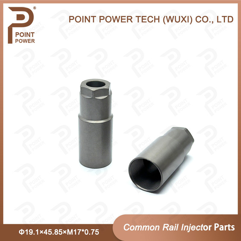 Iniezione di carburante diesel parti di ricambio cappuccio della nozzola, dimensione Φ19.1×45.85×M17*0.75Per l' iniettore piezo 115069