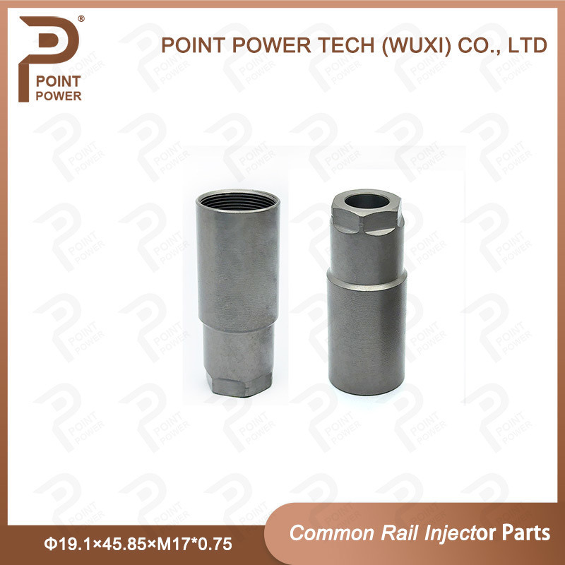 Iniezione di carburante diesel parti di ricambio cappuccio della nozzola, dimensione Φ19.1×45.85×M17*0.75Per l' iniettore piezo 115069