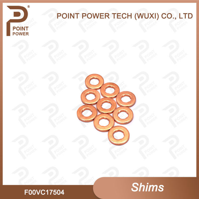 Nuovo F00VC17504 ugello iniettore lavastoviglie di rame F00V C17 504 Dimensione 7.5*15*2mm Gaschetta per spruzzatore diesel per Shim