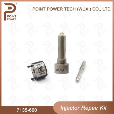 7135-660 Kit di riparazione, per iniettore# R03001d, Kit di nozzol-valvola, Kit di nozzol-Cva applicato HMC / KIA J2.9 CT